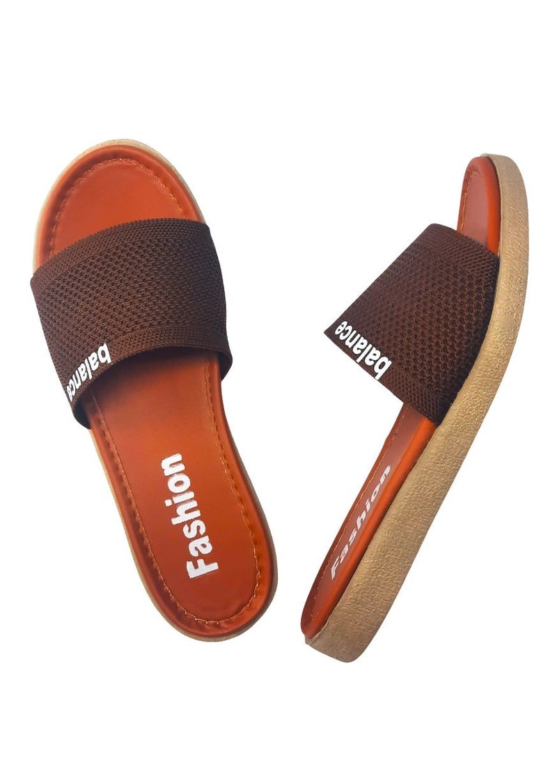 Slide Slippers with Comfortable Lightweight Foam Sole for Women - Image 3